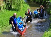   ČISTÁ ŘEKA OTAVA  17.5.2014