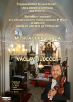 Benefiční koncert na záchranu kostela Narození P. Marie ve Strašíně