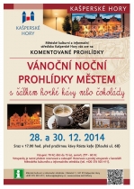 Vánoční noční prohlídky - Kašperské Hory 