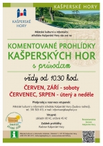Komentované prohlídky s průvodcem, začínají již tuto sobotu.