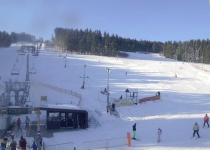 Na Zadově se lyžuje a dnes navíc slunečno !